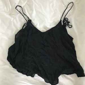 Free People Floaty Tank Top w/ Tie Detail